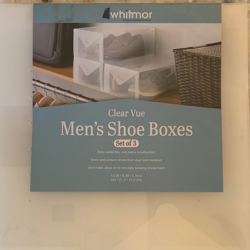 Shoe Boxes Large - New in package